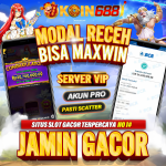 Screenshot kemenangan jackpot slot online Koin688 dengan modal receh