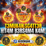 Ilustrasi scatter hitam di game slot online terpercaya koin688