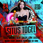 Model wanita di Koin688, situs resmi togel online, slot gacor, dan live casino yang beroperasi 24 jam untuk mainkan angka hoki.