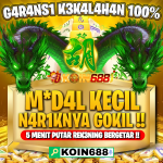 Promo Koin688 dengan naga hijau, modal kecil tarikan gokil, proses cepat 5 menit rekening bergetar