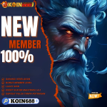 Bonus new member 100% garansi kekalahan di KOIN688 untuk pemain judi online terpercaya