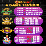 Gambar 4 game slot terbaik dengan pola gacor terbaru dan jam bermain optimal