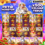 Slot Gates of Olympus KOIN688 dengan x500 keluar terus dan petir nonstop