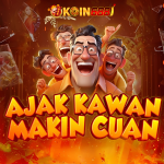 Ajak teman main di KOIN688 dan dapatkan bonus cuan bersama