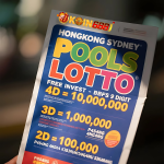 Poster Pools Lotto KOIN688 menampilkan hadiah 4D 3D 2D hingga Rp10 juta untuk pemain di Indonesia.