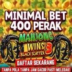Promosi game slot Mahjong Wins 3 Black Scatter dengan minimal bet 400 perak di situs KOIN688
