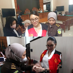 Potret Nikita Mirzani saat menghadiri persidangan kasus pemerasan dan pencucian uang