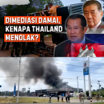 Pemimpin Kamboja memberikan pernyataan resmi untuk mediasi damai konflik Thailand-KambojaPerdana Menteri Kamboja berdiri di depan podium dengan latar belakang bendera nasional, menyerukan mediasi damai untuk menyelesaikan konflik perbatasan dengan Thailand.