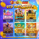 Banner promosi slot online RTP tertinggi hari ini di KOIN688, menampilkan Sugar Rush, Gates of Gatot Kaca, African Elephant, dan lainnya