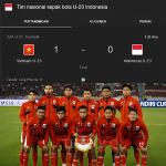 Pemain Timnas Indonesia U-23 berfoto sebelum laga final melawan Vietnam di AFF U-23 2025