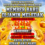 Promosi Koin688 untuk member baru dijamin meledak dengan freespin X10 dan slot gacor asli, memudahkan maxwin.