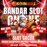 Main slot online gacor di Koin688 dengan deposit 5K, minimal bet 400 perak, RTP tinggi, dan peluang jackpot besar.