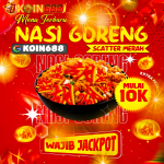 Nasi Goreng Scatter Merah pedas ekstra dari Koin688 dengan promo wajib jackpot dan harga mulai 10 ribu
