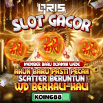 Banner Slot Gacor Koin688 menampilkan fitur scatter beruntun, akun baru dijamin pecah, dan withdraw berkali-kali dengan dukungan pembayaran QRIS